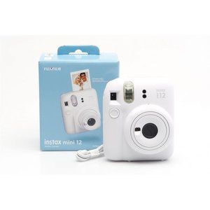 Fujifilm Instax Mini 12 Instant Camera - clay white NEW SEALED